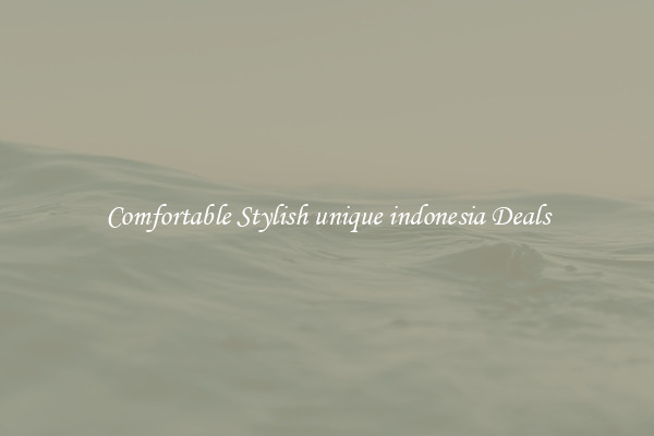 Comfortable Stylish unique indonesia Deals