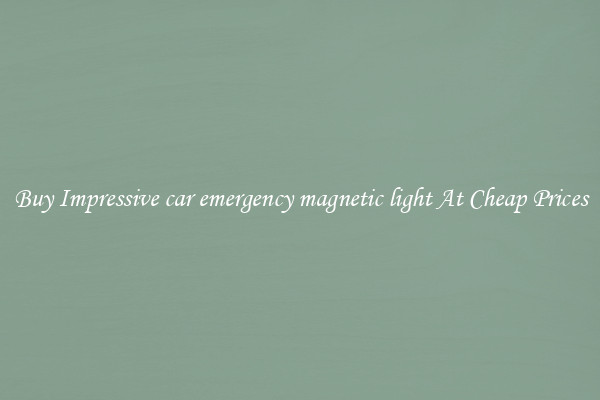 Buy Impressive car emergency magnetic light At Cheap Prices